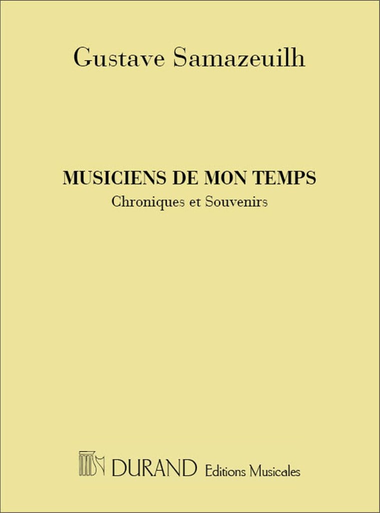 Musiciens de mon temps